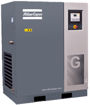серия Copco g атласа 55kw, роторное масло впрыснула компрессоры воздуха G55 винта 1
