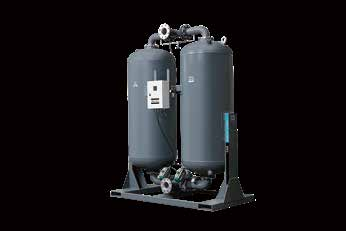 Сушильщик 18m3/Min~114m3/Min 2 воздуха Copco Heatless регенеративный PSA атласа