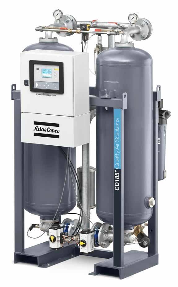 Сушильщики Cd110+-300+ воздуха осушителя Copco атласа на обработка 2 воздуха