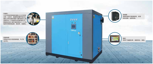 Тип Vsd Refrigerated сушильщик воздуха на компрессор воздуха давление деятельности 2 6~10 Адвокатур