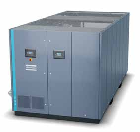 гибридное масло 250kw впрыснуло роторный атлас Copco 2 компрессора винта
