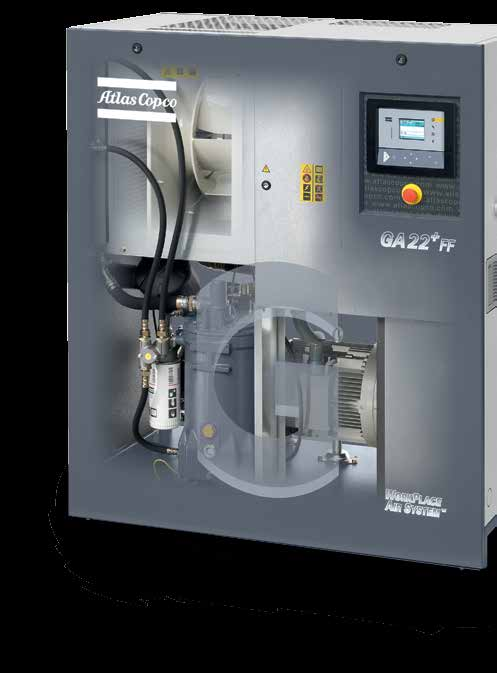 Тип 1 компрессора воздуха 75KW винта Copco атласа GA7 VSD впрыснутый маслом