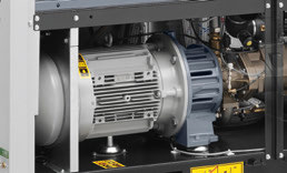 Атлас Copco смазывает свободную воду компрессора воздуха 15kw винта AQ 15 VSD впрыснул 0